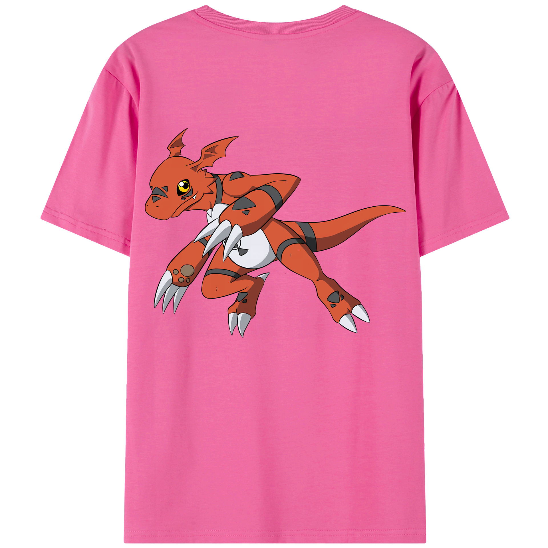 （画像用） Digimon デジタルモンスター/デジモン レディース半袖Tシャツ(バックプリント)